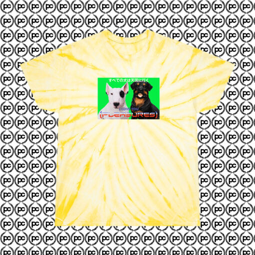 Pleasures Doggystyle Cyclone Tie Dye T Shirt Pale Yellow