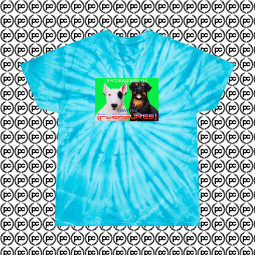 Pleasures Doggystyle Cyclone Tie Dye T Shirt Turquoise