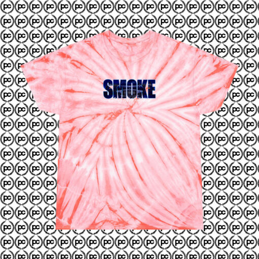 Pop Smoke x Vlone Armed N Dangerous A Cyclone Tie Dye T Shirt Coral