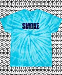 Pop Smoke x Vlone Armed N Dangerous A Cyclone Tie Dye T Shirt Turquoise