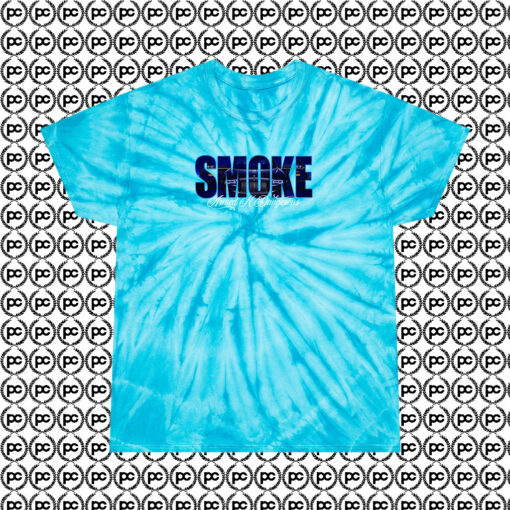 Pop Smoke x Vlone Armed N Dangerous A Cyclone Tie Dye T Shirt Turquoise