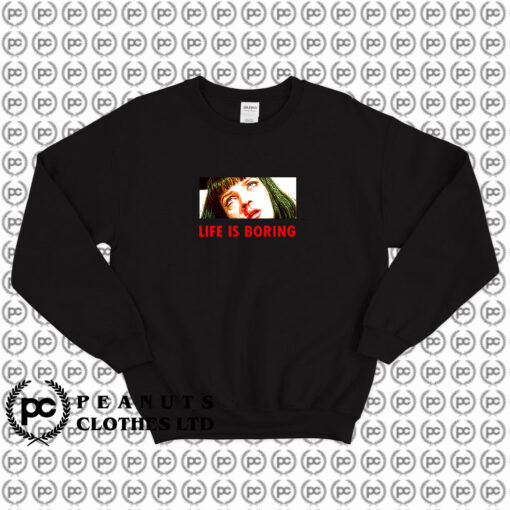 Pulp Fiction Mia Wallace Overdose Sweatshirt