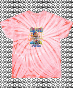 Quevo Migos All Star Cyclone Tie Dye T Shirt Coral