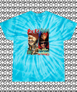 Redman Rapper Muddy Waters Cyclone Tie Dye T Shirt Turquoise