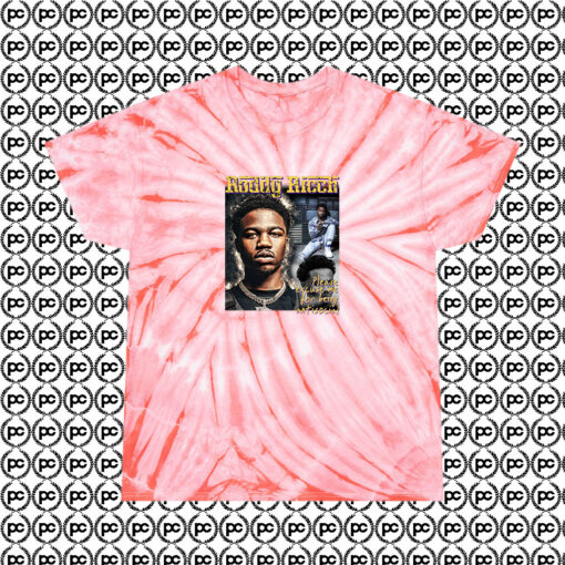 Roddy Ricch Being Anti Social Cyclone Tie Dye T Shirt Coral