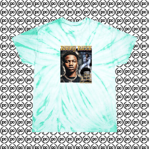 Roddy Ricch Being Anti Social Cyclone Tie Dye T Shirt Mint