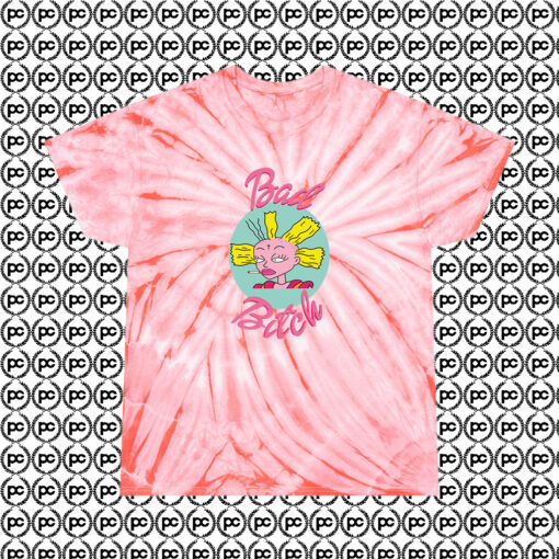 Rugrats Bad Bitch Cynthia Cyclone Tie Dye T Shirt Coral