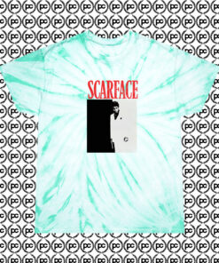 Scarface Poster Cyclone Tie Dye T Shirt Mint