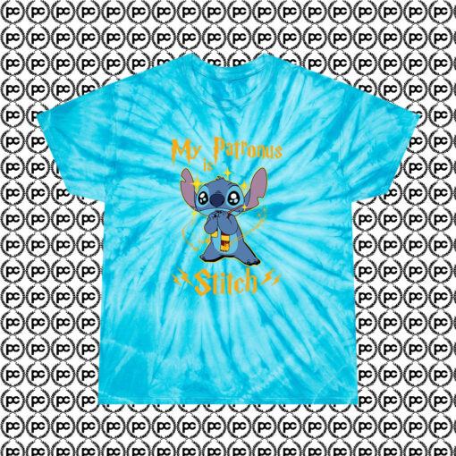 Stitch Lilo And Stitch x Harry Potter Cyclone Tie Dye T Shirt Turquoise