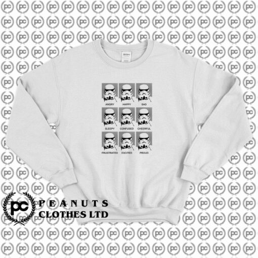 Stormtrooper Expressions Sweatshirt