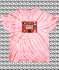 The Doom Bunch Doom Patrol Cyclone Tie Dye T Shirt Coral