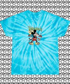 The Weremouse Disney Mickey Mouse Halloween Cyclone Tie Dye T Shirt Turquoise