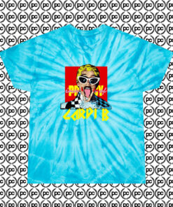 Vintage Invasion Of Privacy Cardi B Cyclone Tie Dye T Shirt Turquoise