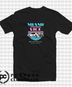 Vintage Miami Vice Car T Shirt