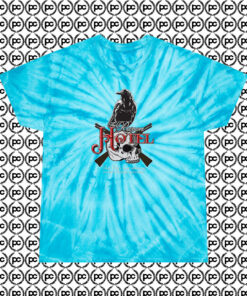 Vintage The Raven Hotel Altered Carbon Cyclone Tie Dye T Shirt Turquoise