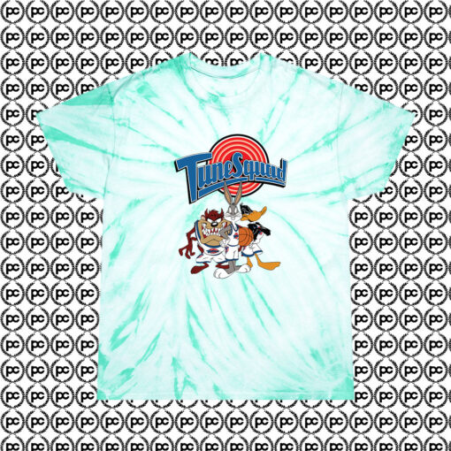 Vintage Tune Squad Goals Cyclone Tie Dye T Shirt Mint