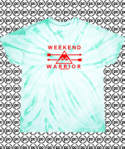 Weekend Warrior Jawbreaking Cyclone Tie Dye T Shirt Mint