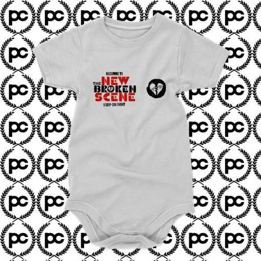 5 Second of Summer Broken Scene Baby Onesie