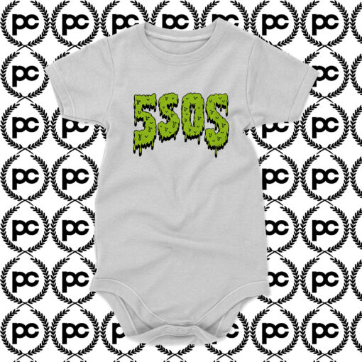 5 Second of Summer Zombie Art Baby Onesie