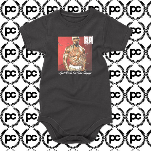 50 Cent Ge Rich Or Die Tryin Baby Onesie