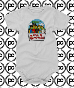 A Day To Remember Mens Simpsons Baby Onesie