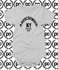 Abercombie Athletic Baby Onesie