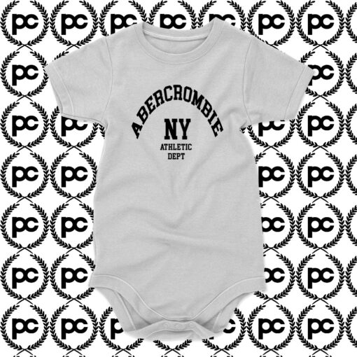 Abercombie Athletic Baby Onesie