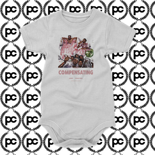 Amine Rapper Compensating Rapper Baby Onesie