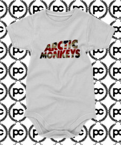 Arctic Monkey Uk Flag Baby Onesie