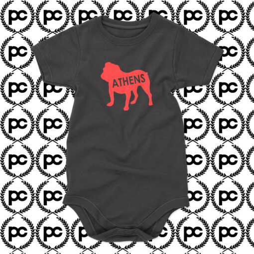 Athens Georgia Game Day Baby Onesie