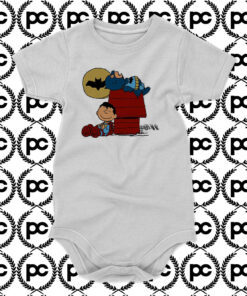 Batman Superman Snoopy Baby Onesie