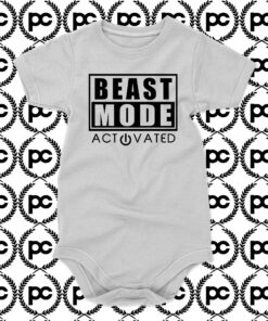 Beast Mode Bodybuilding Gym Sport Baby Onesie