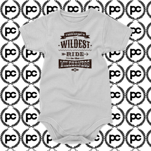 Big Thunder Mountain Wildest Ride Baby Onesie