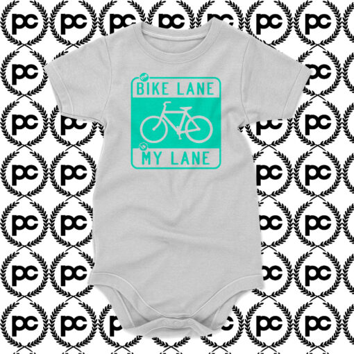 Bike Lane Baby Onesie