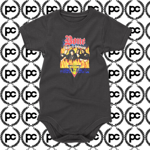 Bone Thugs N Harmony Flame Baby Onesie