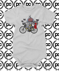 Brain Bike Baby Onesie