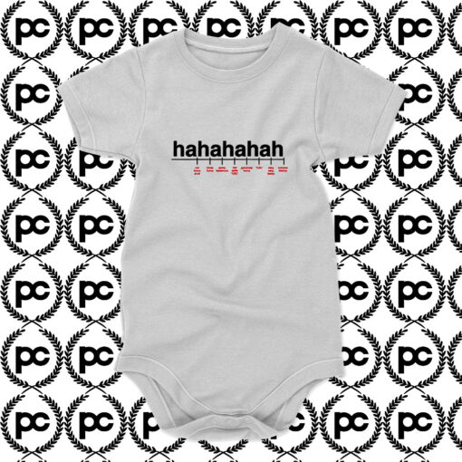 Breaking Down Laughter Baby Onesie