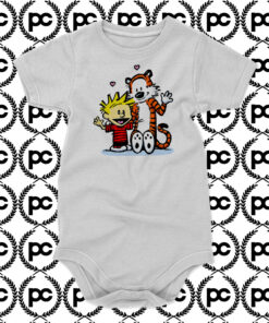 Calvin and Hobbes3 Baby Onesie