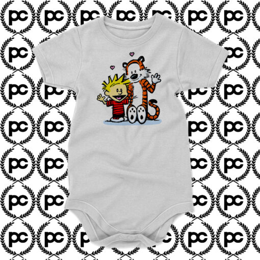 Calvin and Hobbes3 Baby Onesie