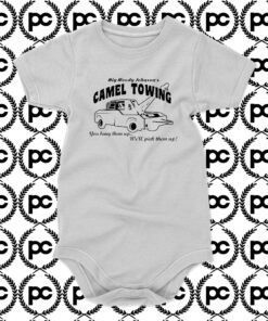 Camel Towing Baby Onesie