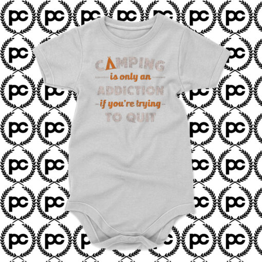 Camping Addiction Baby Onesie