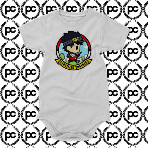 Certified Trainer Boy Baby Onesie