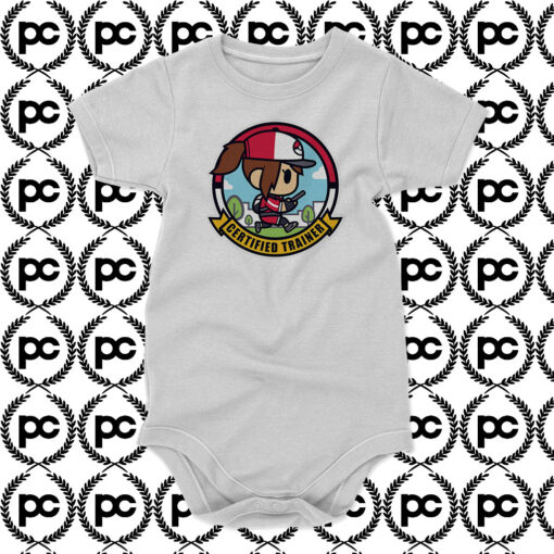 Certified Trainer Girl Baby Onesie