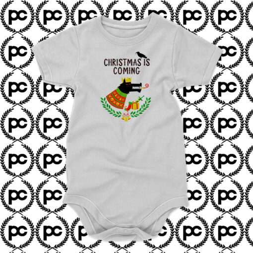 Christmas is coming Baby Onesie