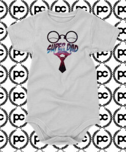 Crewneck Superdad Baby Onesie