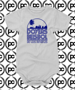 DODGERS NATION Baby Onesie