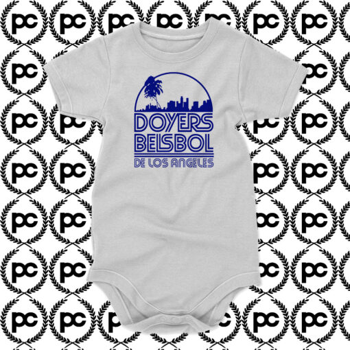 DODGERS NATION Baby Onesie