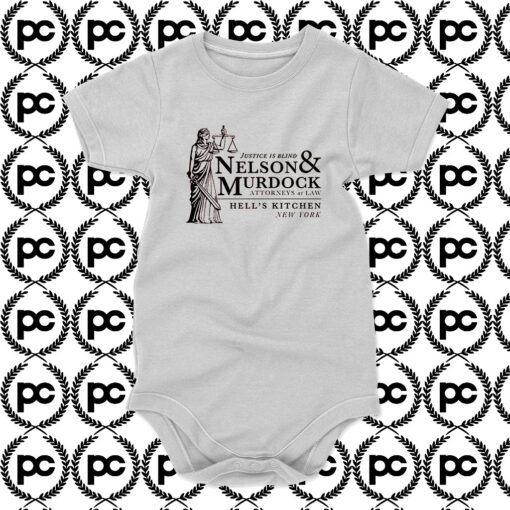 Daredevil Attorneys at Law Baby Onesie