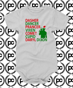 Daryl Dixon Christmas Baby Onesie