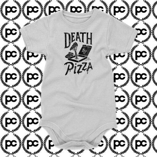 Death by Pizza Baby Onesie